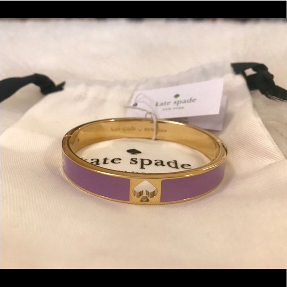Kate Spade Hole Punch LilacPetal Bracelet